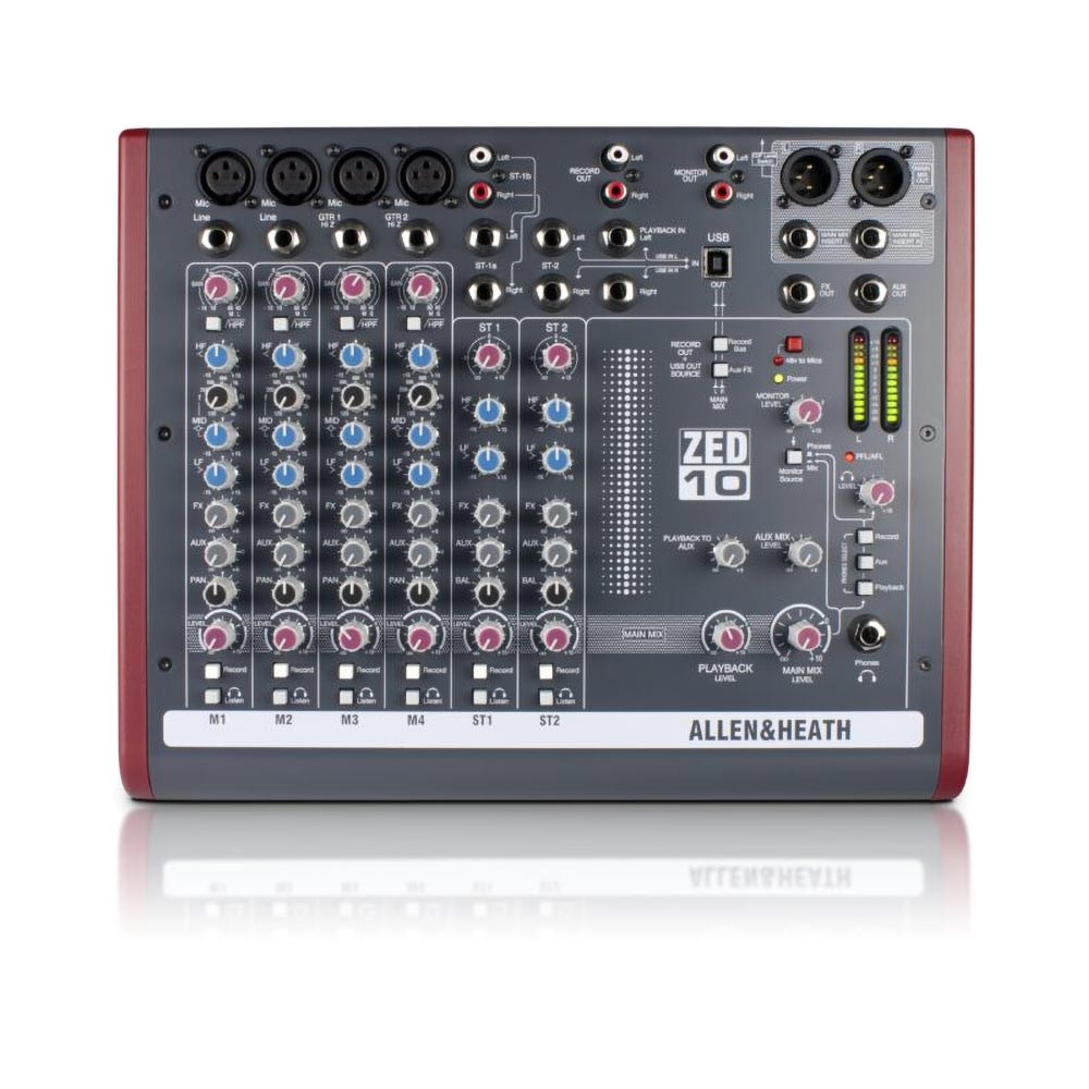 Allen-&-Heath-ZED-10-Analog-Mixing-Console