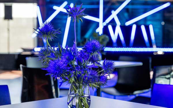 Event styling and atmosphere at an AVE corporate event production, Sydney